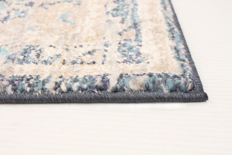 Carpette Bolivar Bijar gris - 6 pi 7 pox 8 pi 6 po