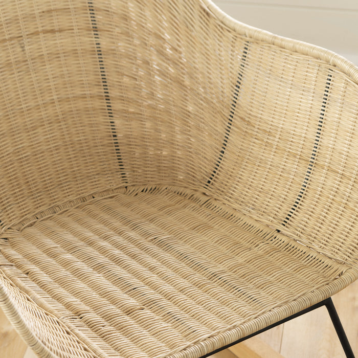 Balka Chaise berçante - Rotin