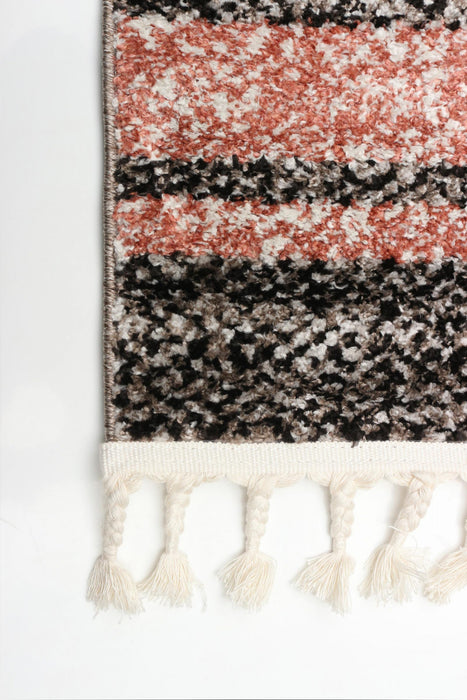  Carpette Vera Earth taupeivoire - 5 pi 2 po x 7 pi 5 po