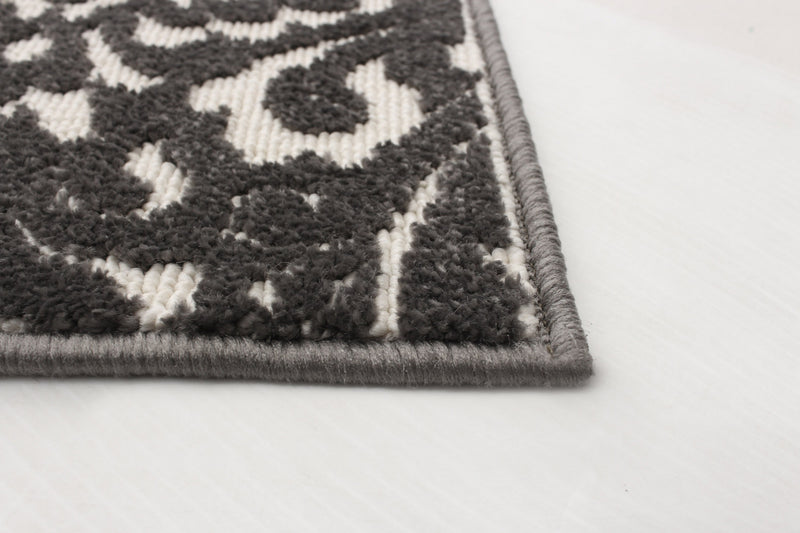 Carpette Caledonia grise 6 pi 7 po x 9 pi 6 po