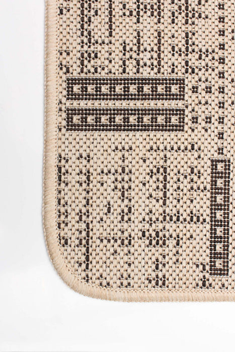 Carpette Joni brun clair - 2 pi 2 po x 3 pi 11 po