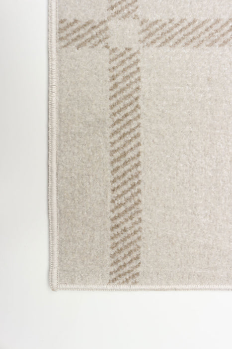 Carpette Roma ivoire lavable à la machine - 8 pi 0 po x 10 pi 0 po