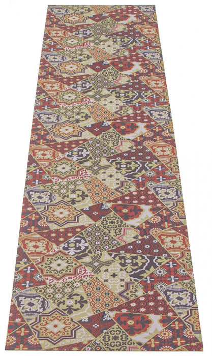 Carpette Bellezza rougevert - 2 pi 2 po x 8 pi 0 po