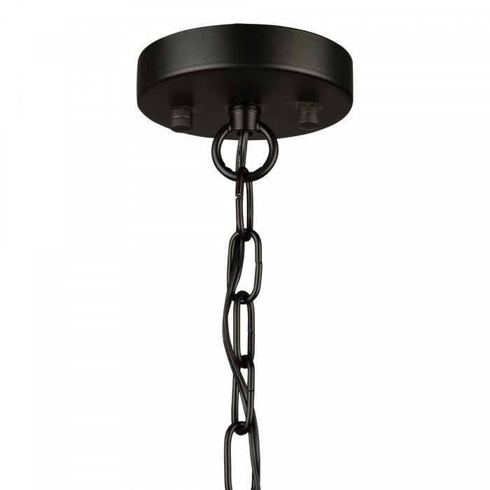 Lustre Perris noir à 3 ampoules