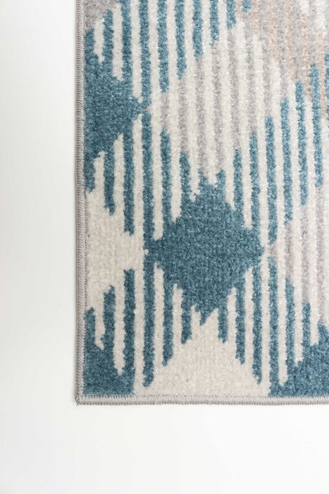 Carpette Kors grise lavable à la machine - 2 pi 6 po x 8 pi 0 po