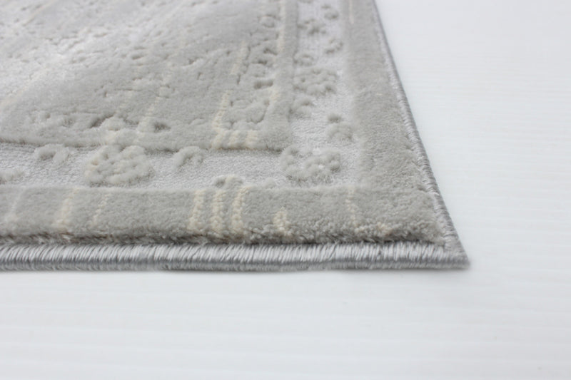 Carpette Shaleigh grise 6 pi 7 po x 9 pi 6 po