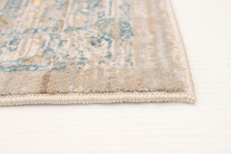 Carpette Baina Heriz beige-gris - 5 pi 3 pox 6 pi 7 po