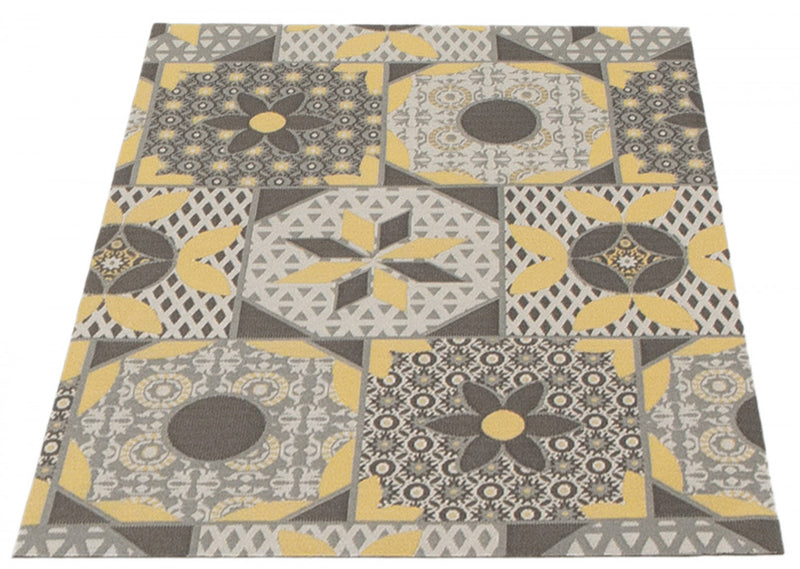 Carpette Bellezza grise 2 pi 2 po x 3 pi 0 po - Ensemble de 2