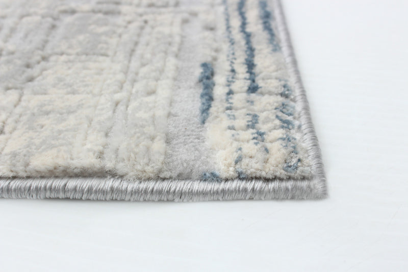 Carpette Piedad grise 6 pi 7 po x 9 pi 6 po