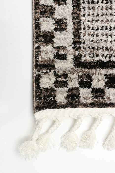  Carpette Vera Quattro ivoiregrise - 2 pi 7 po x 8 pi 4 po