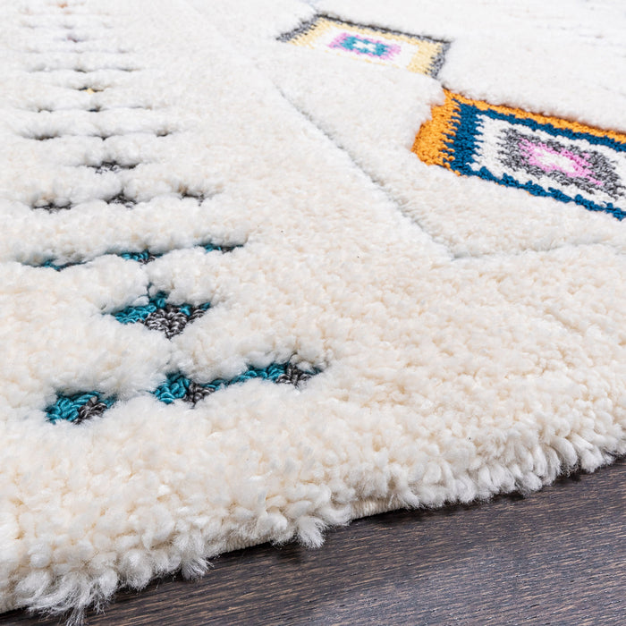 Carpette Lola à motifs de diamants 5 x 8