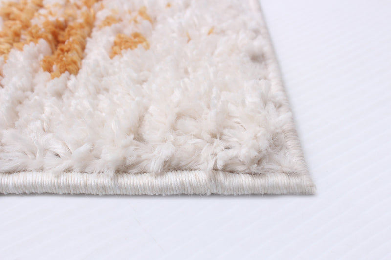 Carpette Paloma Kashkuli blanche - 8 pi 0 po x 10 pi 0 po