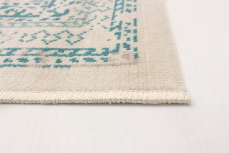 Carpette Awena vert clair 5 pi 3 po x 7 pi 7 po