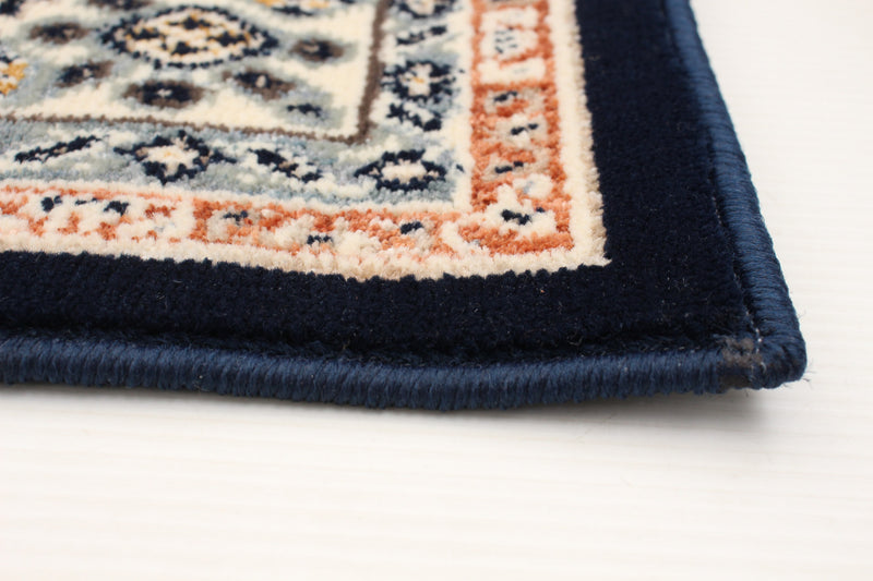 Carpette Quincy bleue - 7 pi 10 po x 10 pi 2 po 