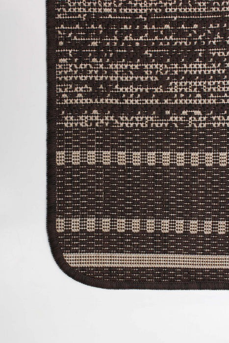 Carpette Wileen chocolat - 4 pi 4 po x 6 pi 5 po