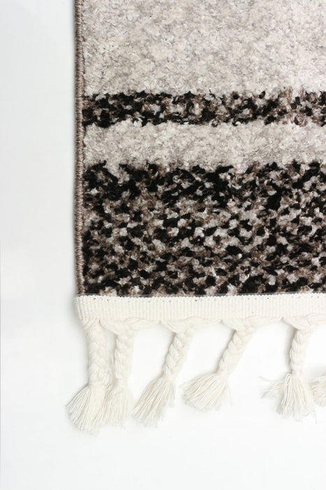  Carpette Vera Earth taupenoire - 5 pi 2 po x 7 pi 5 po