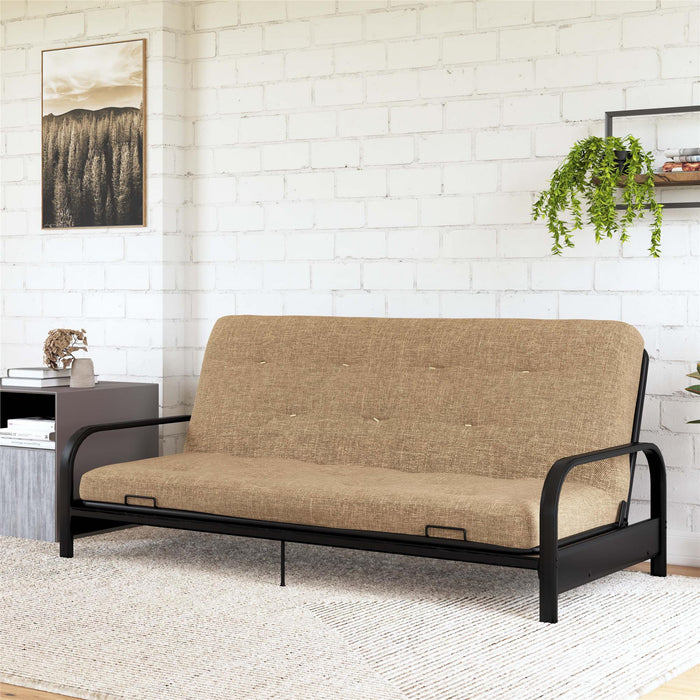 Matelas de futon à ressorts Bonnell Braga de Signature Sleep 6 po pour lit double - brun clair
