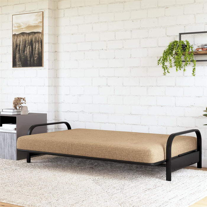 Matelas de futon à ressorts Bonnell Braga de Signature Sleep 6 po pour lit double - brun clair