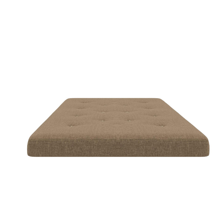 Matelas de futon à ressorts Bonnell Braga de Signature Sleep 6 po pour lit double - brun clair