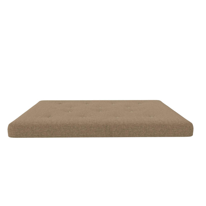 Matelas de futon à ressorts Bonnell Braga de Signature Sleep 6 po pour lit double - brun clair