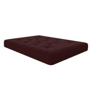 Matelas de futon à ressorts Braga de Signature Sleep pour lit double - cabernet rouge