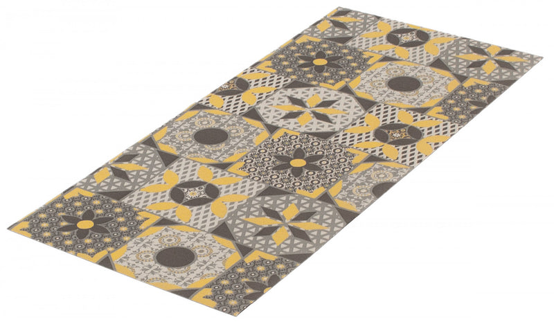 Carpette Bellezza grise 2 pi 2 po x 4 pi 0 po - Ensemble de 2