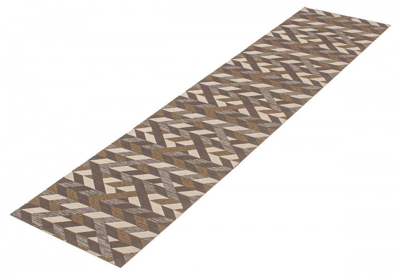 Carpette Bellezza brun foncé 2 pi 2 po x 30 pi 0 po