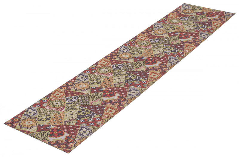 Carpette Bellezza rougevert 2 pi 2 po x 16 pi 0 po