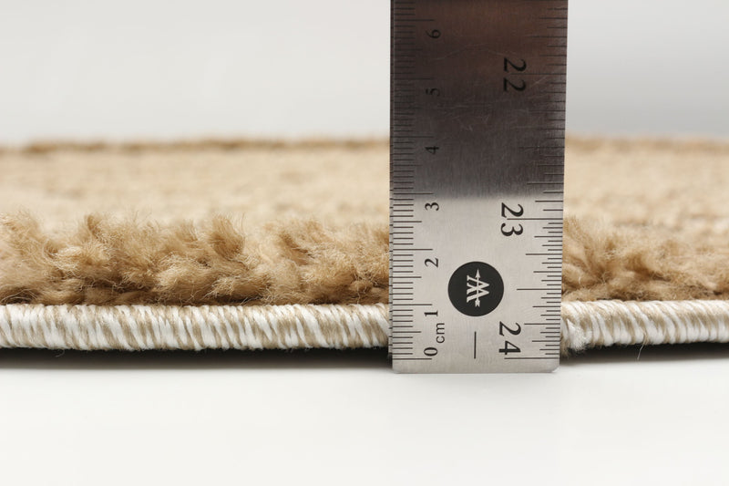 Carpette Blaine taupe - 6 pi 3 po x 6 pi 3 po