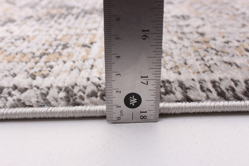 Carpette Leandra taupe/grise 3 pi 11 po x 5 pi 11 po