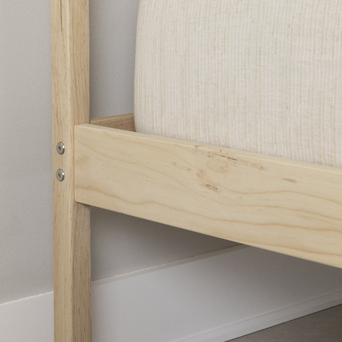 Lit simple Sweedi - bois naturel 