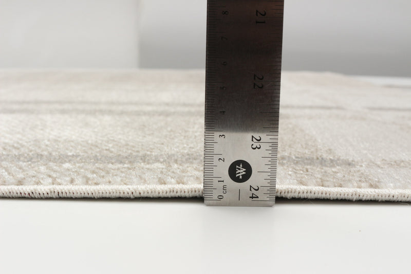 Carpette Roma ivoire lavable à la machine - 5 pi 0 po x 7 pi 0 po