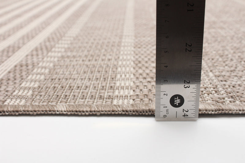 Carpette Wileen taupe - 3 pi 3 po x 4 pi 7 po