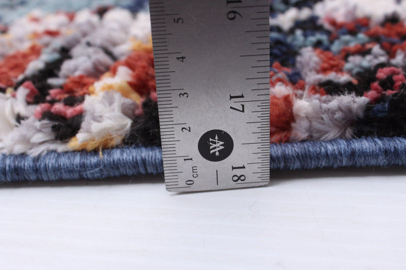 Carpette Paloma Vintage bleue - 8 pi 0 po x 10 pi 0 po
