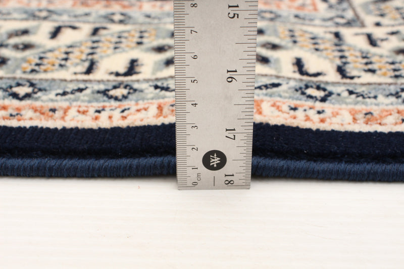 Carpette Quincy bleue - 7 pi 10 po x 10 pi 2 po 