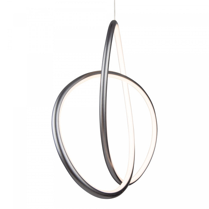 Luminaire suspendu Orion gris à DEL de 24 W