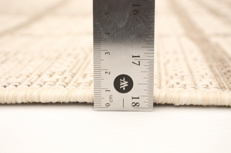 Carpette Sadie Burburry champagne taupe - 7 pi 10 pox 10 pi 2 po