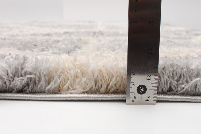 Carpette Bellanca grise 5 pi 3 po x 7 pi 3 po