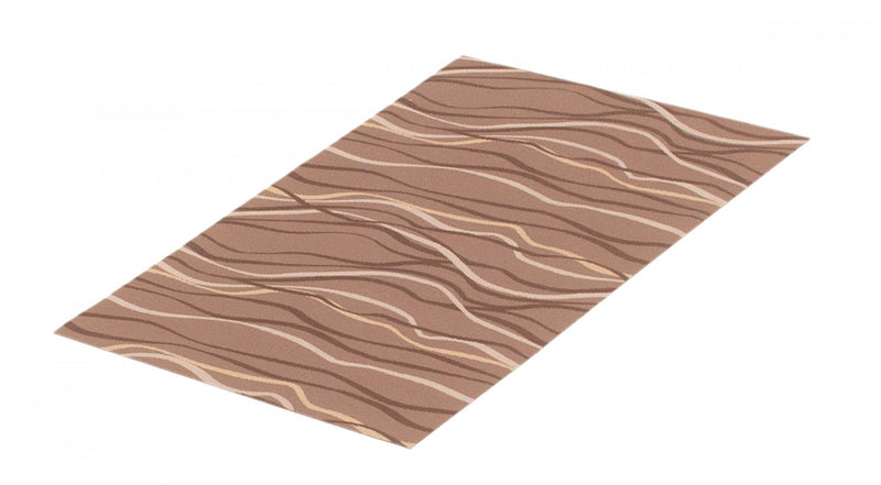 Carpette Bellezza brune 2 pi 2 po x 3 pi 0 po