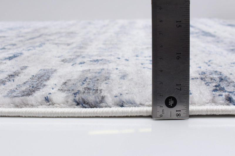 Carpette Trudel bleue - 5 pi 3 po x 7 pi 3 po