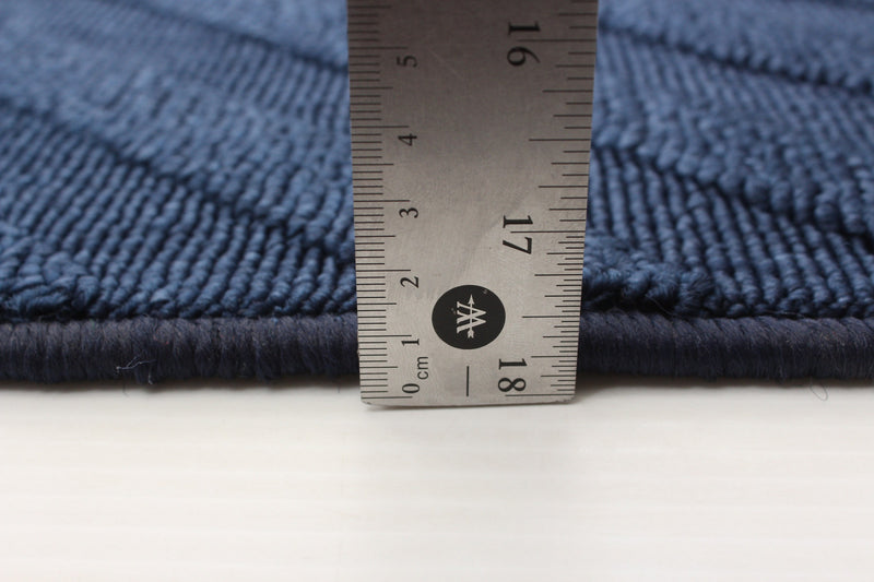 Carpette Dodie bleue 6 pi 7 po x 9 pi 6 po