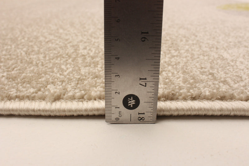 Carpette Ellegance ivoirevert 6 pi 7 po x 9 pi 6 po