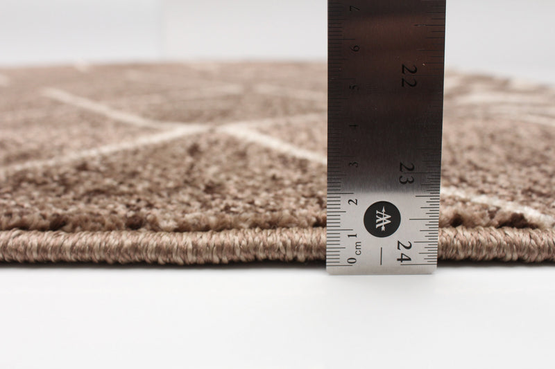 Carpette Davina chocolat - 6 pi 7 po x 9 pi 10 po
