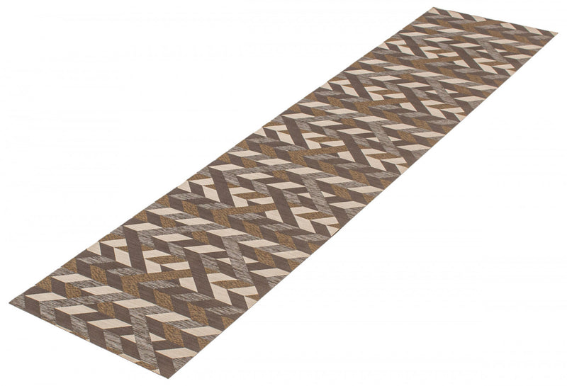Carpette Bellezza brun foncé 2 pi 2 po x 24 pi 0 po