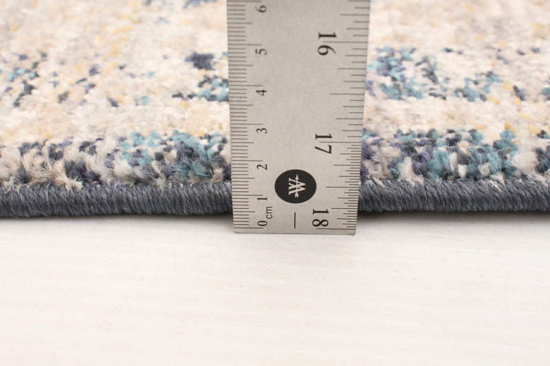 Carpette Bolivar Bijar gris - 5 pi 3 pox 7 pi 6 po