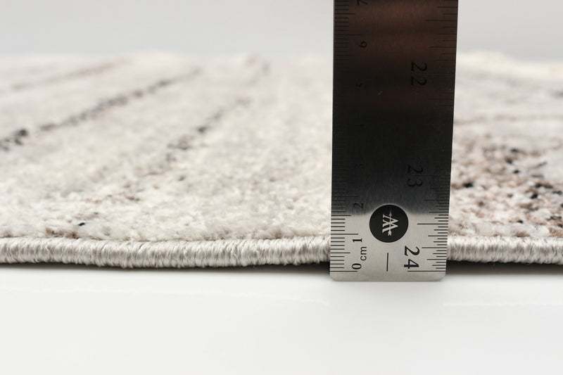  Carpette Vera Aztec ivoiregrise - 7 pi 10 po x 10 pi 5 po