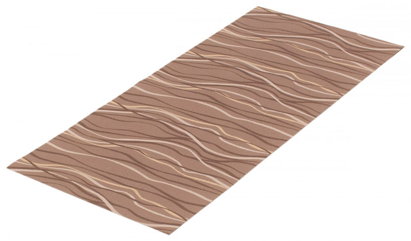 Carpette Bellezza brune 2 pi 2 po x 4 pi 0 po - Ensemble de 2