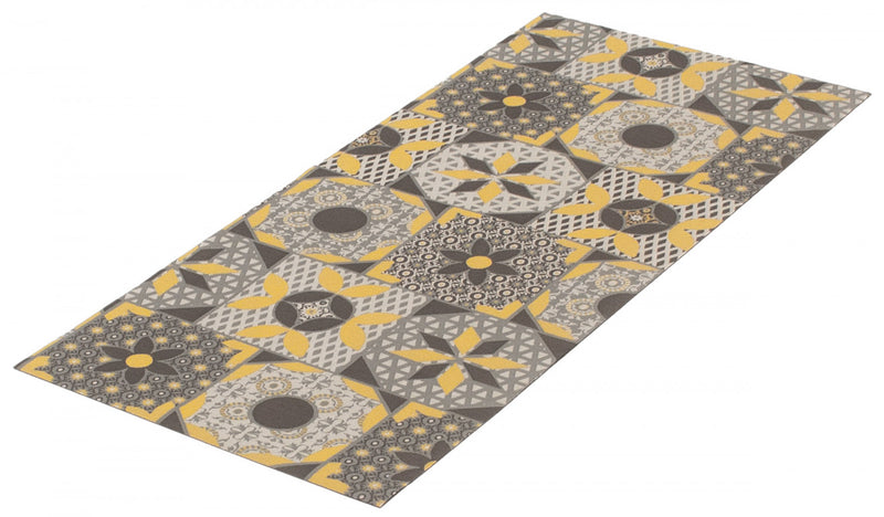 Carpette Bellezza grise 2 pi 2 po x 5 pi 0 po - Ensemble de 2