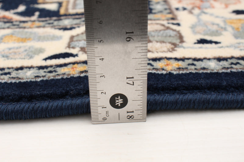 Carpette Enola gris-ivoire - 7 pi 10 pox 10 pi 2 po