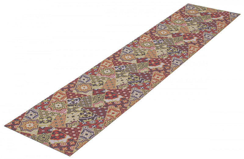 Carpette Bellezza rougevert 2 pi 2 po x 12 pi 0 po